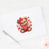 Valentine Teddy Stickers (Umschlag)