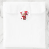 Valentine Teddy Stickers (Tasche)