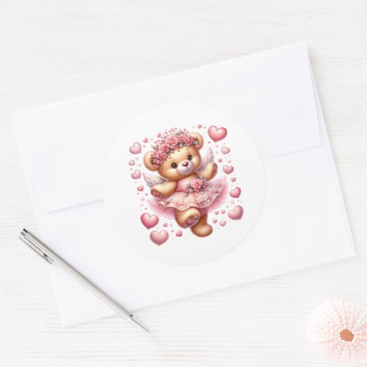 Valentine Teddy Stickers (Umschlag)