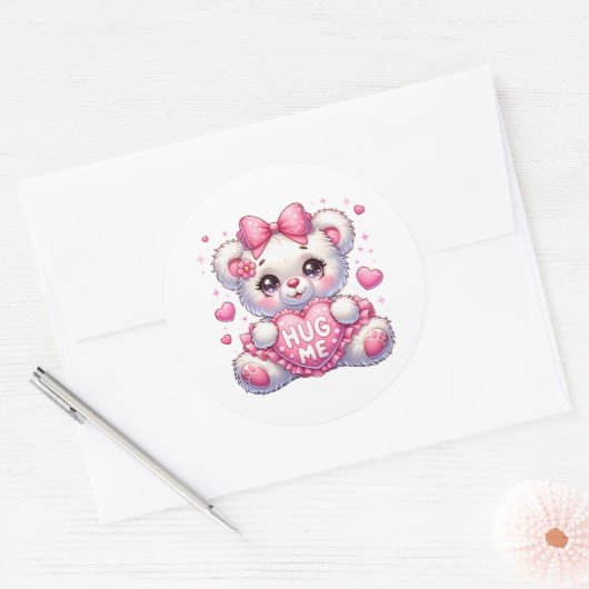 Valentine Teddy Stickers (Umschlag)