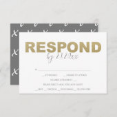 Valentine Theme Reply RSVP Cards (Vorne/Hinten)