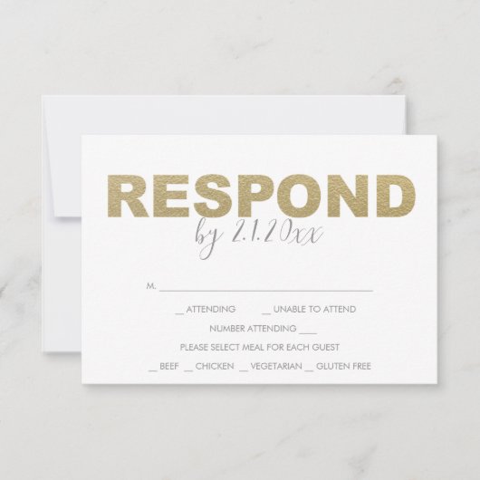 Valentine Theme Reply RSVP Cards Karte (Vorderseite)