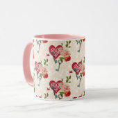 Valentine Themed Tasse (Vorderseite Links)