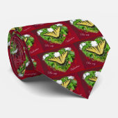 Valentine Tiger Frack Butterfly Items Krawatte (Gerollt)