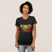 Valentine Tiger Frack Butterfly Items T-Shirt (Vorne ganz)