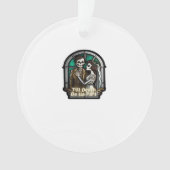 Valentine Till Death Do us Part Classic Ornament (Vorderseite)