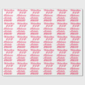 Valentine Tipp: Hakuna Matata Funny Text Art Print Geschenkpapier (Flach)