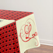 Valentine Tischdecke (Beispiel)