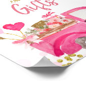 Valentine Truck Sweetheart Cards und Giftzeichen Poster (Ecke)