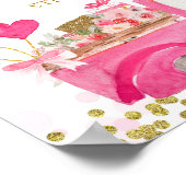 Valentine Truck Sweetheart Foto Booth Poster (Ecke)