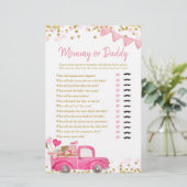 Valentine Truck Sweetheart Mommy oder Daddy (Stehend Vorderseite)
