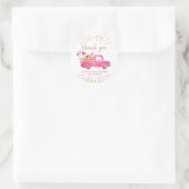 Valentine Truck Sweetheart Vielen Dank, Sticker (Tasche)