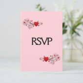 Valentine UAWG RSVP Karte (Stehend Vorderseite)