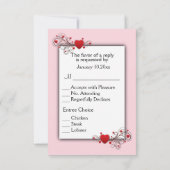 Valentine UAWG RSVP Karte (Rückseite)