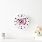 Valentine-Uhr-ENG-1-12 Runde Wanduhr (Zuhause)