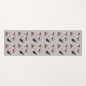 Valentine und Liebe Cavalier Yoga Mat Yogamatte (Vorderseite (Horizontal))