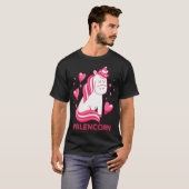 Valentine Unicorn T-Shirt (Vorne ganz)
