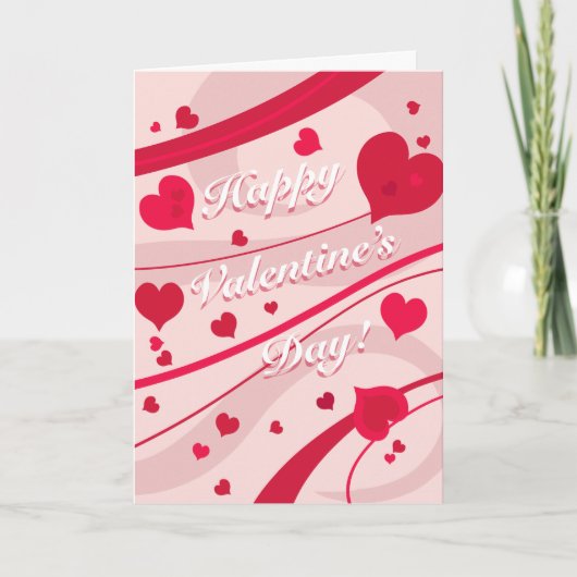 Valentine Urlaubskarte Feiertagskarte (Vorderseite)