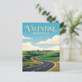 Valentine USA Postkarte (Stehend Vorderseite)