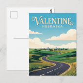Valentine USA Postkarte (Vorne/Hinten)