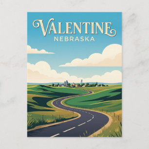 Valentine USA Postkarte