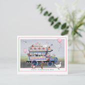 Valentine Van Postcard Postkarte (Stehend Vorderseite)