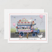 Valentine Van Postcard Postkarte (Vorne/Hinten)