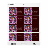 VALENTINE VENEZIANISCH MASQUERADE CONFETTI (Vorne)