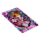 VALENTINE VENEZIANISCH MASQUERADE CONFETTI MAGNET (Rechte Seite)