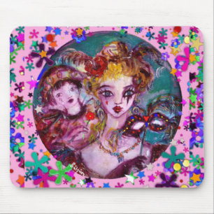 VALENTINE VENEZIANISCH MASQUERADE MASCHINE MOUSEPAD