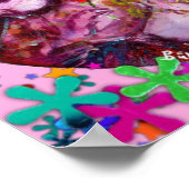 VALENTINE VENEZIANISCH MASQUERADE MASCHINE POSTER (Ecke)