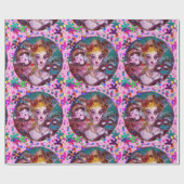 VALENTINE VENEZIANISCH MASQUERADE MASCHINE UND CON GESCHENKPAPIER (Flach)