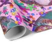 VALENTINE VENEZIANISCH MASQUERADE MASCHINE UND CON GESCHENKPAPIER (Rolleneckpunkt)