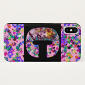 VALENTINE VENEZIANISCH MASQUERADE MONOGRAM C SCHRE Case-Mate iPhone HÜLLE (Rückseite (Horizontal))