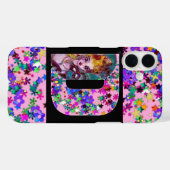 VALENTINE VENEZIANISCH MASQUERADE MONOGRAM D SCHRE Case-Mate iPhone HÜLLE (Rückseite (Horizontal))