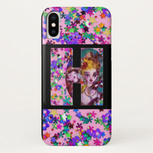 VALENTINE VENEZIANISCH MASQUERADE MONOGRAM H LETTE Case-Mate iPhone HÜLLE