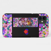 VALENTINE VENEZIANISCH MASQUERADE MONOGRAM I SCHRE Case-Mate iPhone HÜLLE (Rückseite (Horizontal))