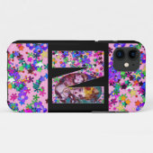 VALENTINE VENEZIANISCH MASQUERADE MONOGRAM M SCHRE Case-Mate iPhone HÜLLE (Rückseite (Horizontal))
