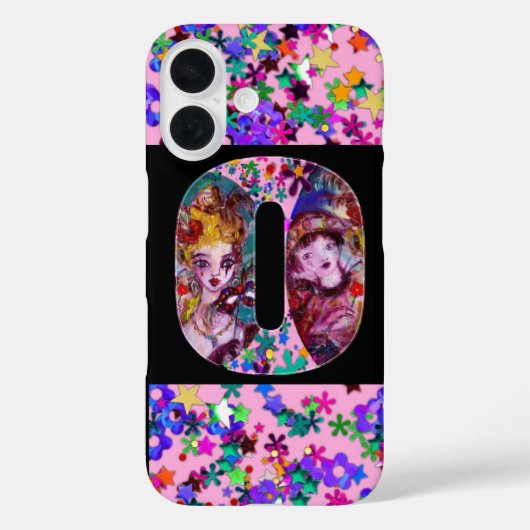 VALENTINE VENEZIANISCH MASQUERADE MONOGRAM O SCHRE Case-Mate iPhone HÜLLE (Rückseite)