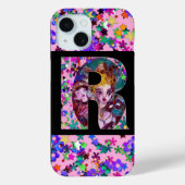 VALENTINE VENEZIANISCH MASQUERADE MONOGRAM R SCHRE Case-Mate iPhone HÜLLE (Rückseite)