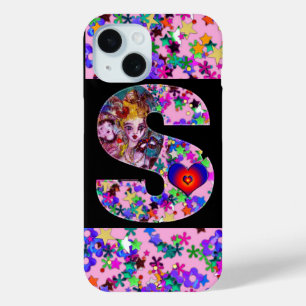 VALENTINE VENEZIANISCH MASQUERADE MONOGRAM S SCHRE iPhone 15 HÜLLE
