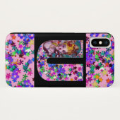 VALENTINE VENEZIANISCH MASQUERADE MONOGRAM U SCHRE Case-Mate iPhone HÜLLE (Rückseite (Horizontal))