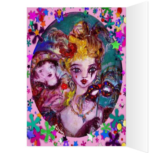 VALENTINE VENEZIANISCH MASQUERADE MONOGRAM X SCHRE (Innen (Links))