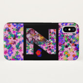 VALENTINE VENEZIANISCH MASQUERADE MONOGRAM Z SCHRE Case-Mate iPhone HÜLLE (Rückseite (Horizontal))