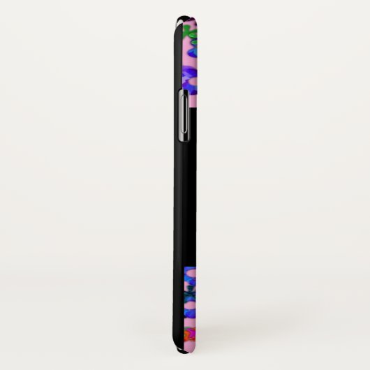 VALENTINE VENEZIANISCH MASQUERADE MONOGRAM Z SCHRE Case-Mate iPhone HÜLLE (Hinten/Rechts)