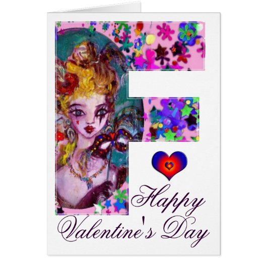 VALENTINE VENEZIANISCH MASQUERADE MONOGRAMM F SCHR (Vorne)