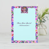 VALENTINE VENEZIANISCH MASQUERADE PARTY EINLADUNG (Stehend Vorderseite)