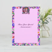 VALENTINE VENEZIANISCH MASQUERADE PARTY EINLADUNG (Stehend Vorderseite)