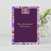 VALENTINE VENEZIANISCH MASQUERADE PARTY EINLADUNG (Stehend Vorderseite)