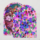 VALENTINE VENEZIANISCH MASQUERADE PARTY EINLADUNG (Vorne/Hinten)